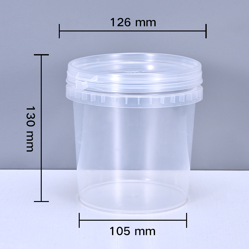 Empty 1L plastic bucket with L – Water Bottle Blank Bewertung und Preis
