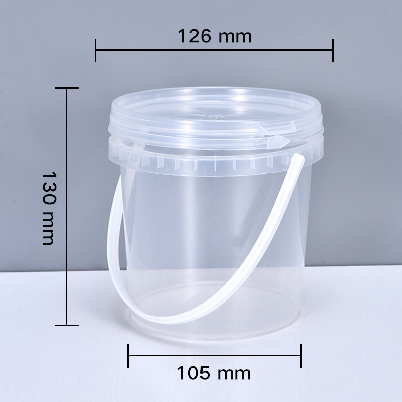 Empty 1L plastic bucket with L – Water Bottle Blank Bewertung und Preis