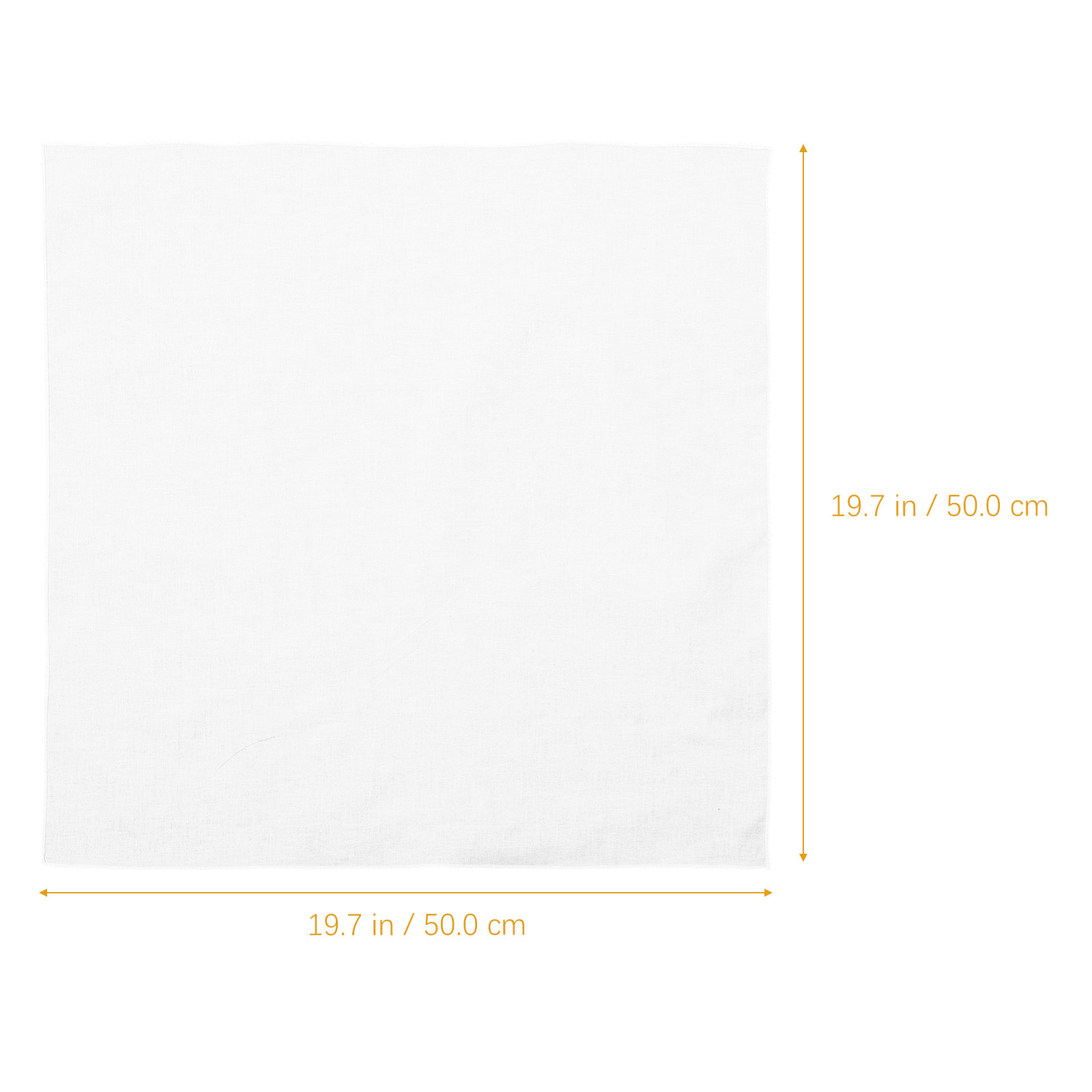 White Cotton Handkerchief Squa – Bandana Blank White Bewertung und Preis