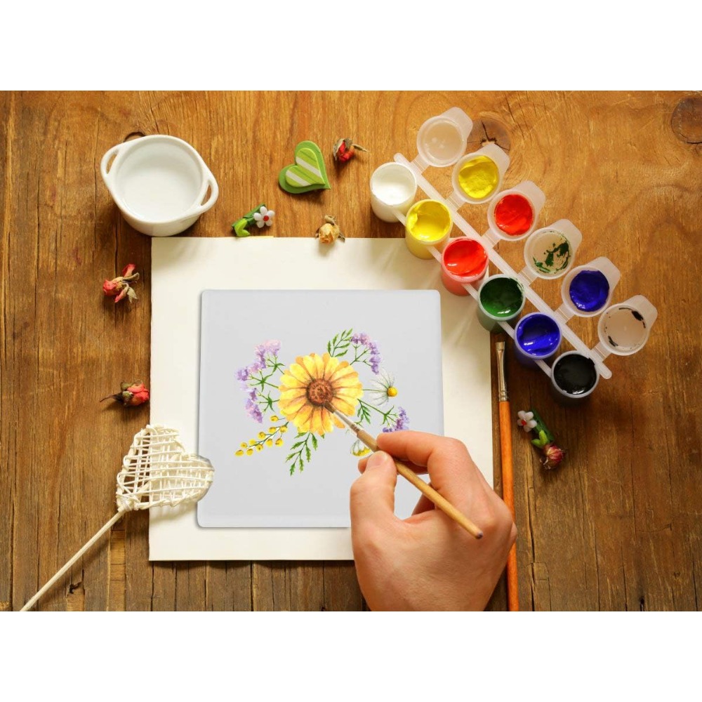 12 Pack Ceramic Coasters for C – Ceramic Tile Blank Bewertung und Preis