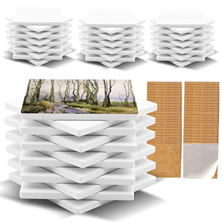 48 Pack Sublimation Blanks Coa – Ceramic Tile Blank Bewertung und Preis
