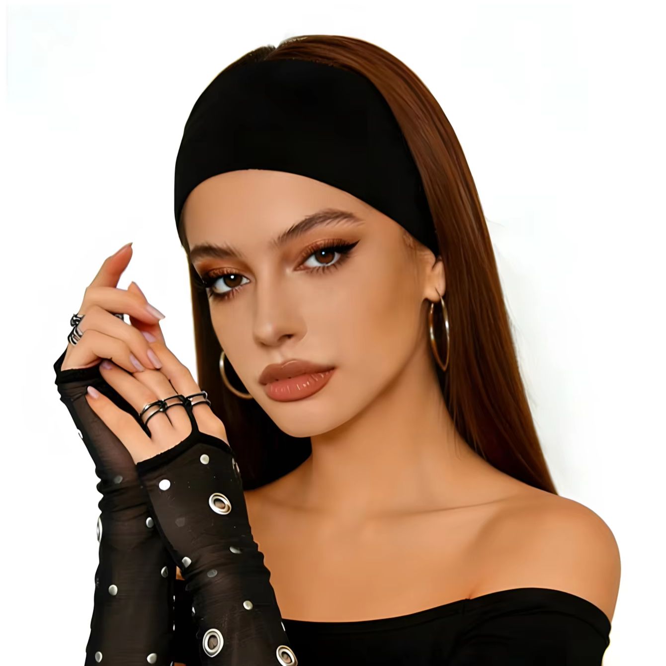 1pc black and white triangle h – Bandana Blank White Bewertung und Preis