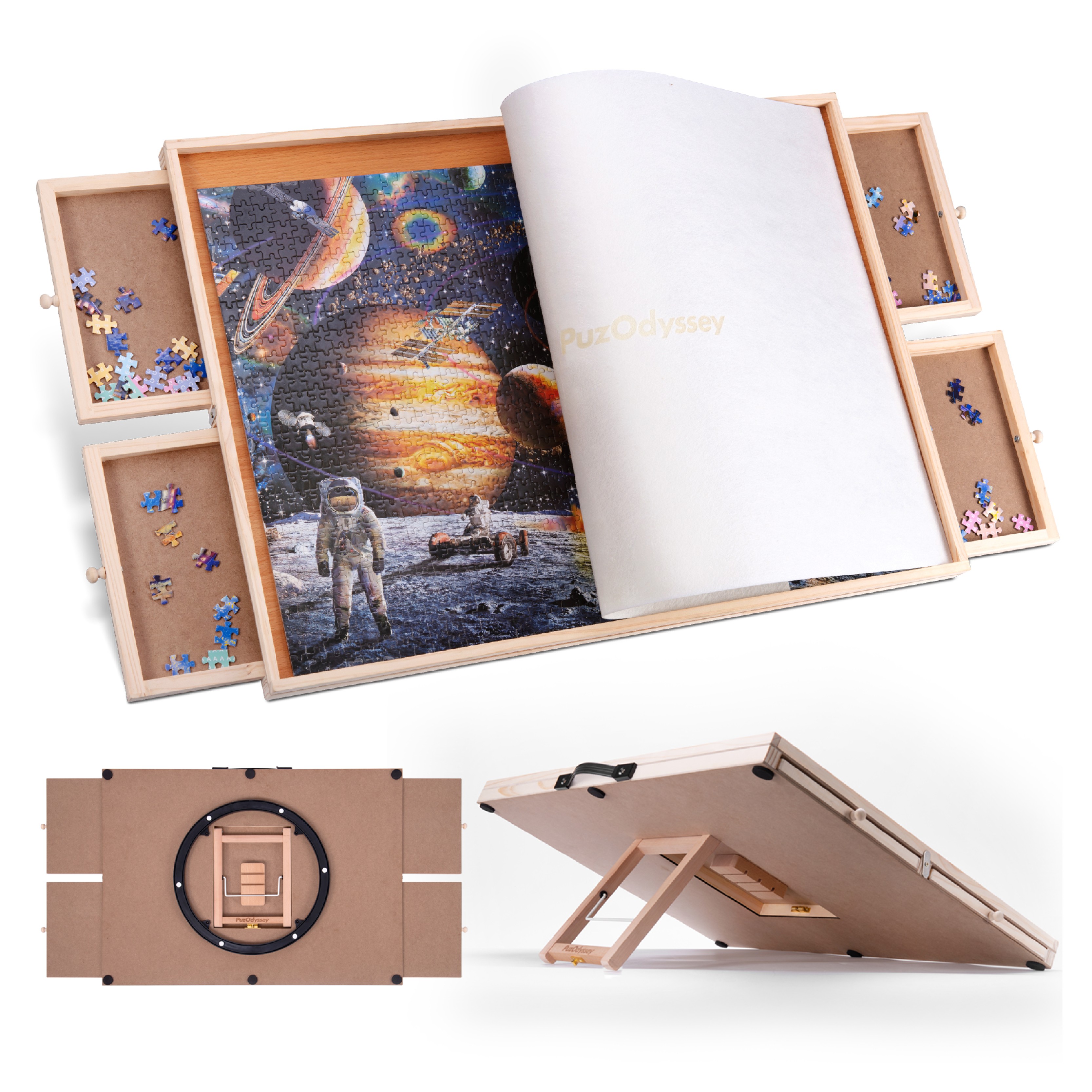 PuzOdyssey 2000 Pieces Rotatin – Puzzle Blank White Bewertung und Preis