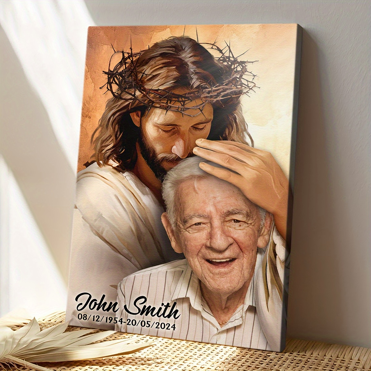 2D Flat-Custom Religious Memor – Canvas Wrap Ready Bewertung und Preis