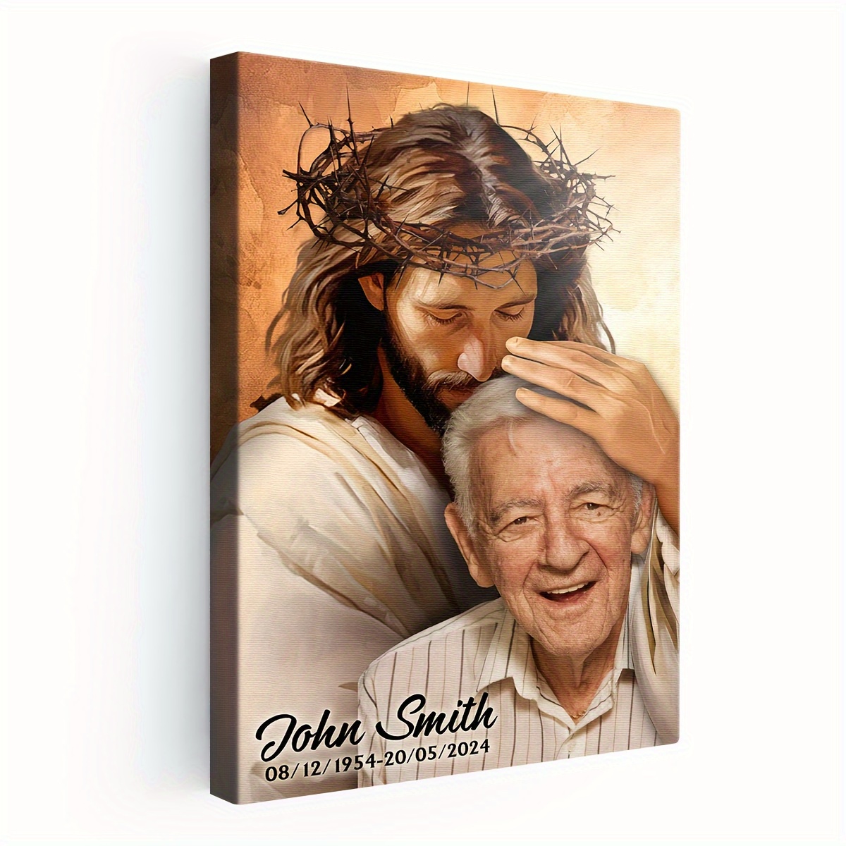 2D Flat-Custom Religious Memor – Canvas Wrap Ready Bewertung und Preis