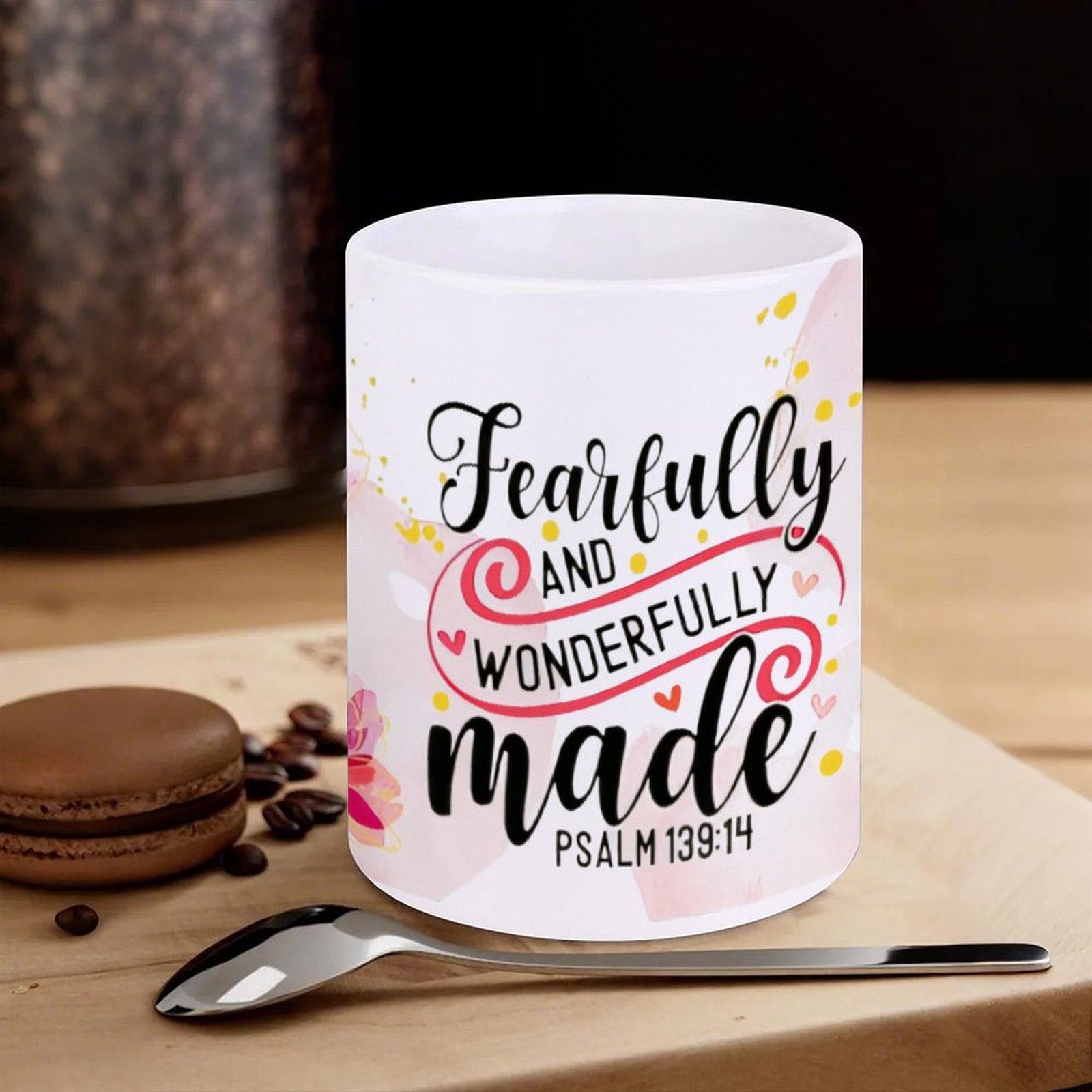Fearfully And Wonderfully Made – Sublimation Mug White Bewertung und Preis