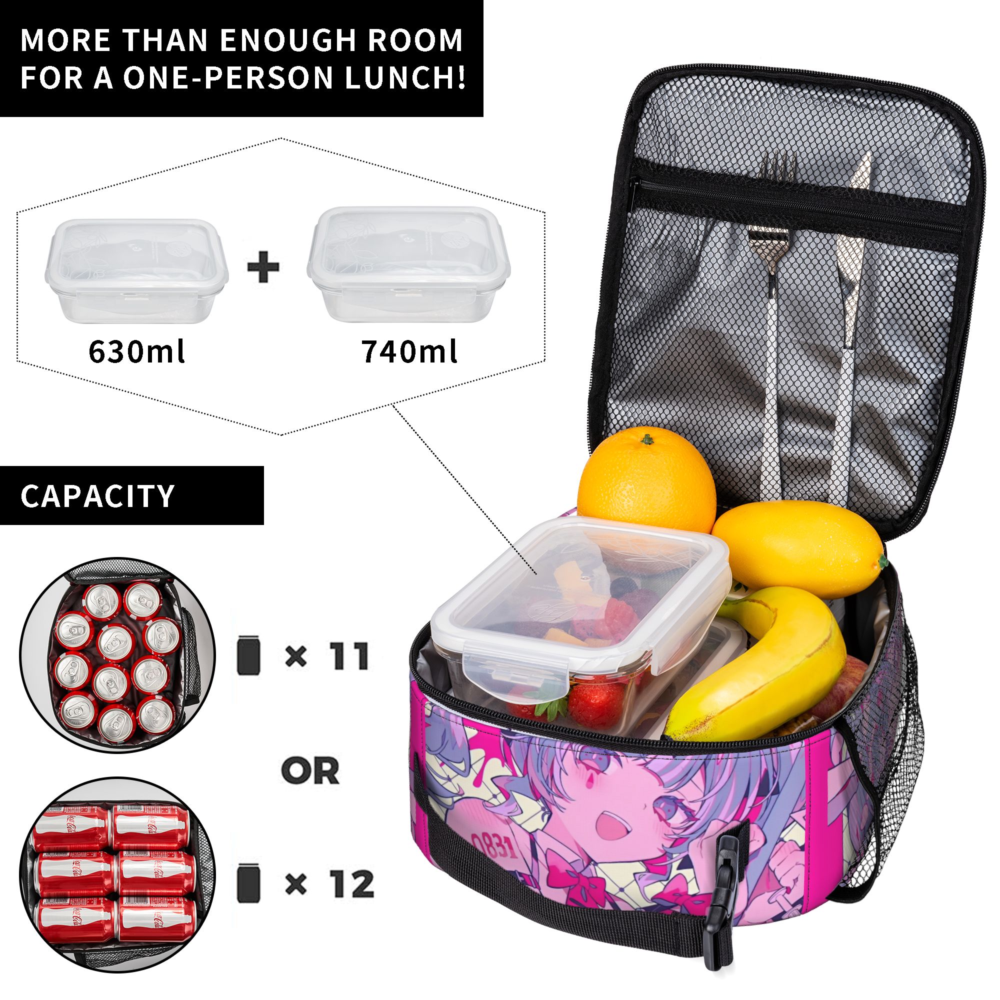 Hatsune Miku  Insulated Lunch  – Tote Bag Sublimation Bewertung und Preis