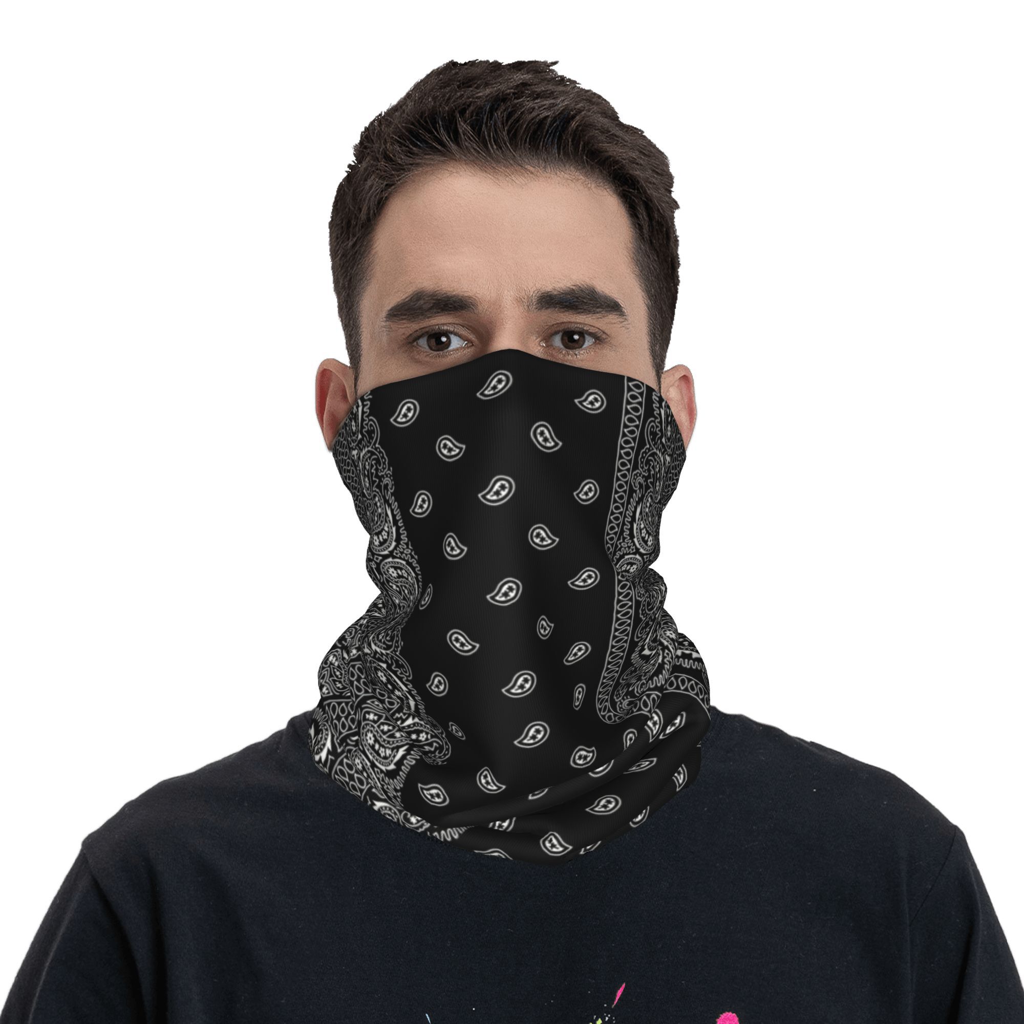 Custom Black And White Paisley – Bandana Blank White Bewertung und Preis