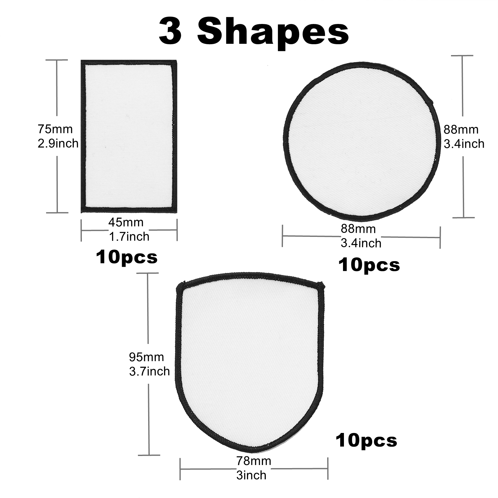 30Pcs/Lot Sublimation Blank Ir – Hat Sublimation Blank Bewertung und Preis