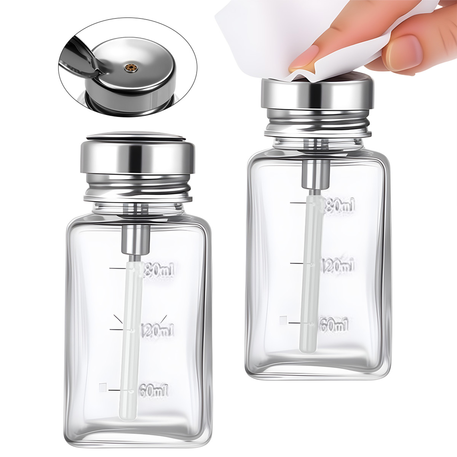 180ml Nail Glass Bottle Press  – Water Bottle Blank Bewertung und Preis