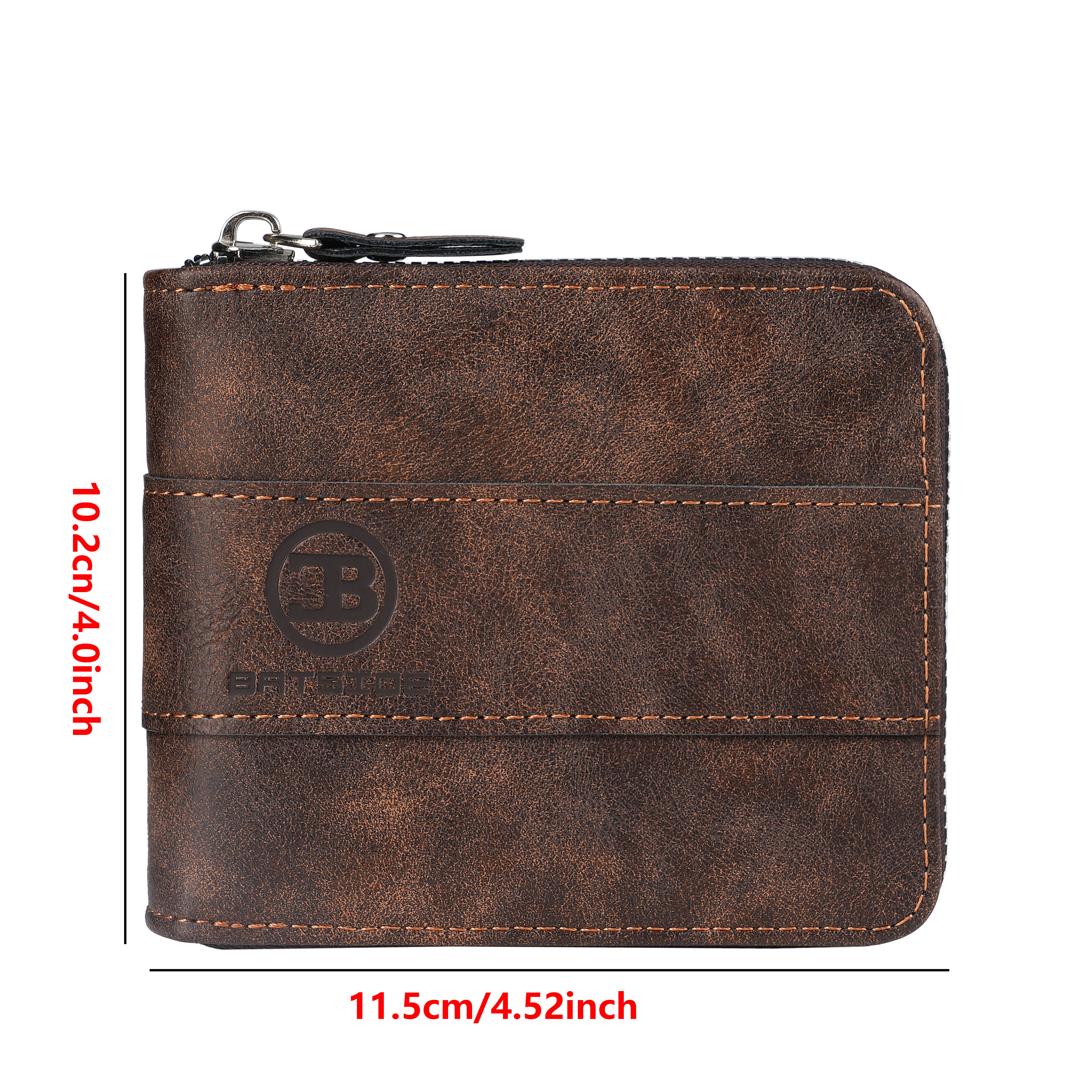 New Men's Zipper Card Holder C – Photo Acrylic Block Bewertung und Preis