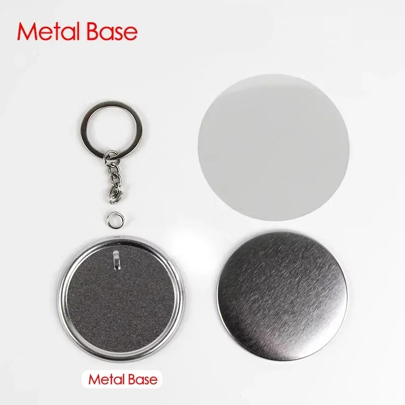 100PCS 44mm 58mm Keychains Bad – Button Badge Blank Bewertung und Preis