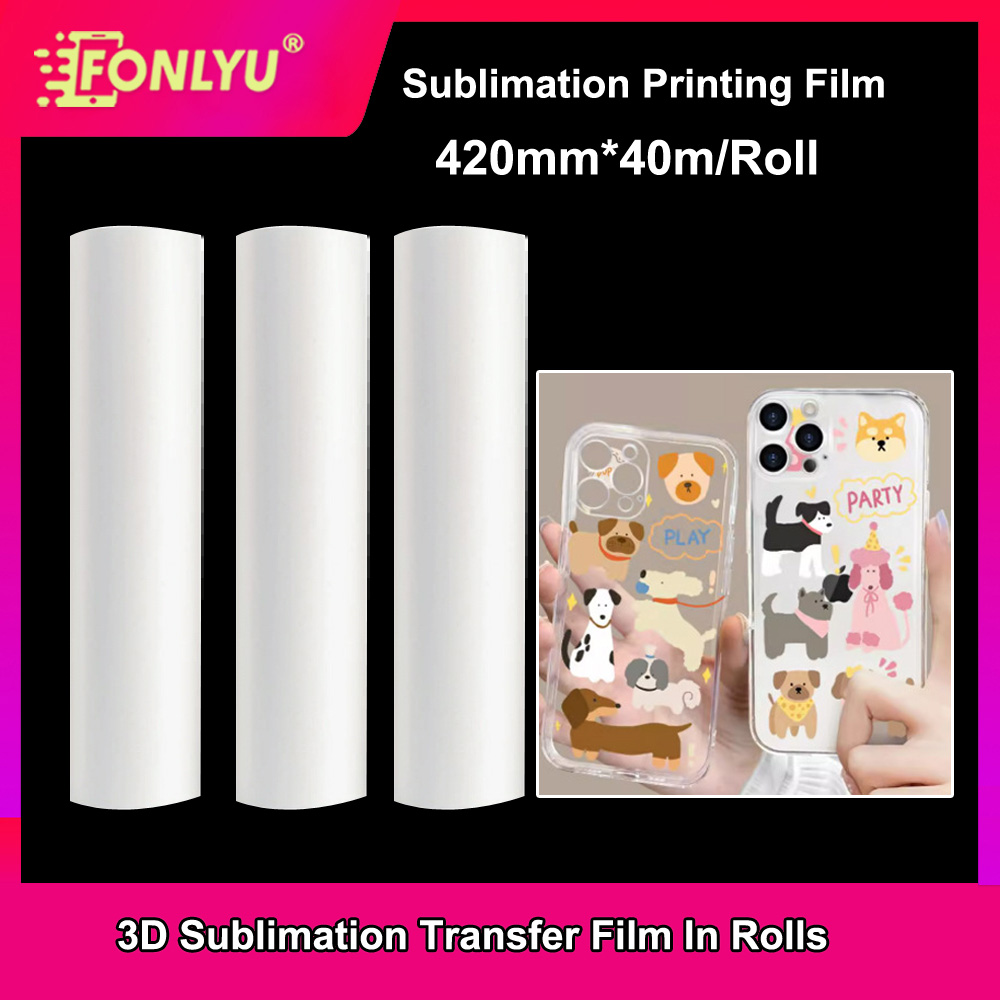 FONLYU 420mm*40mm Roll 3D Subl – Phone Case Blank Print Bewertung und Preis