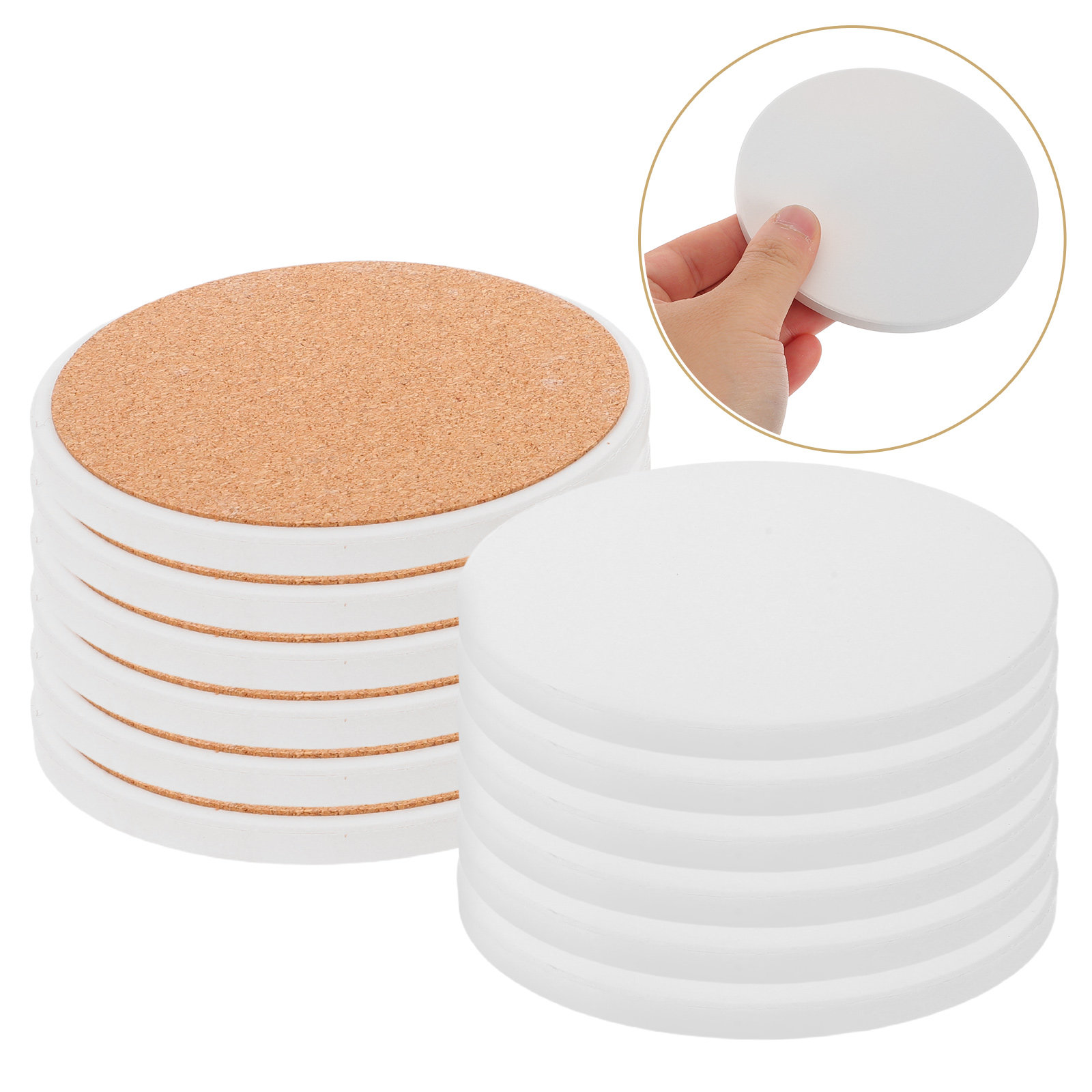 12pcs Sublimation Coasters Bla – Ceramic Tile Blank Bewertung und Preis