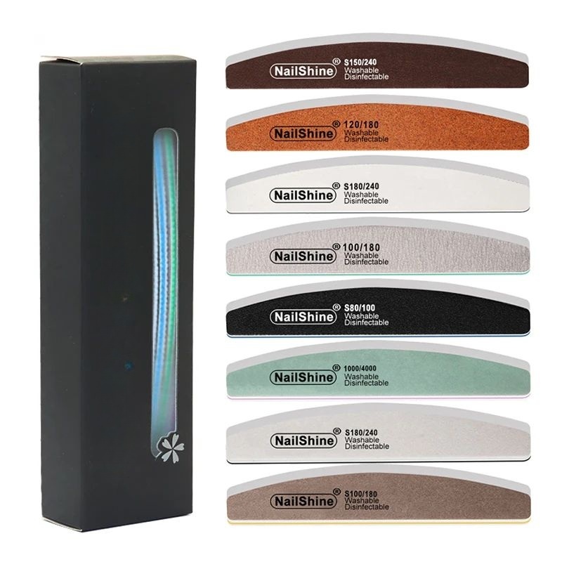 8Pcs/Box Nail File Buffer Kit  – Photo Acrylic Block Bewertung und Preis