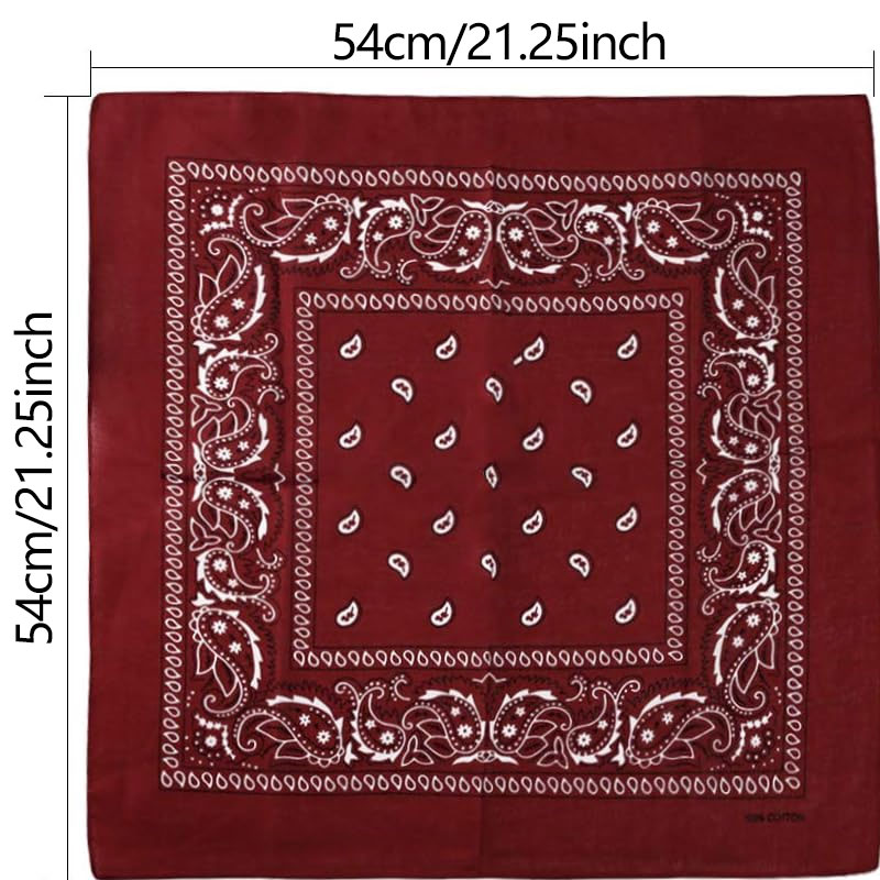Hip Hop Cowboy Paisley Scarf L – Bandana Blank White Bewertung und Preis