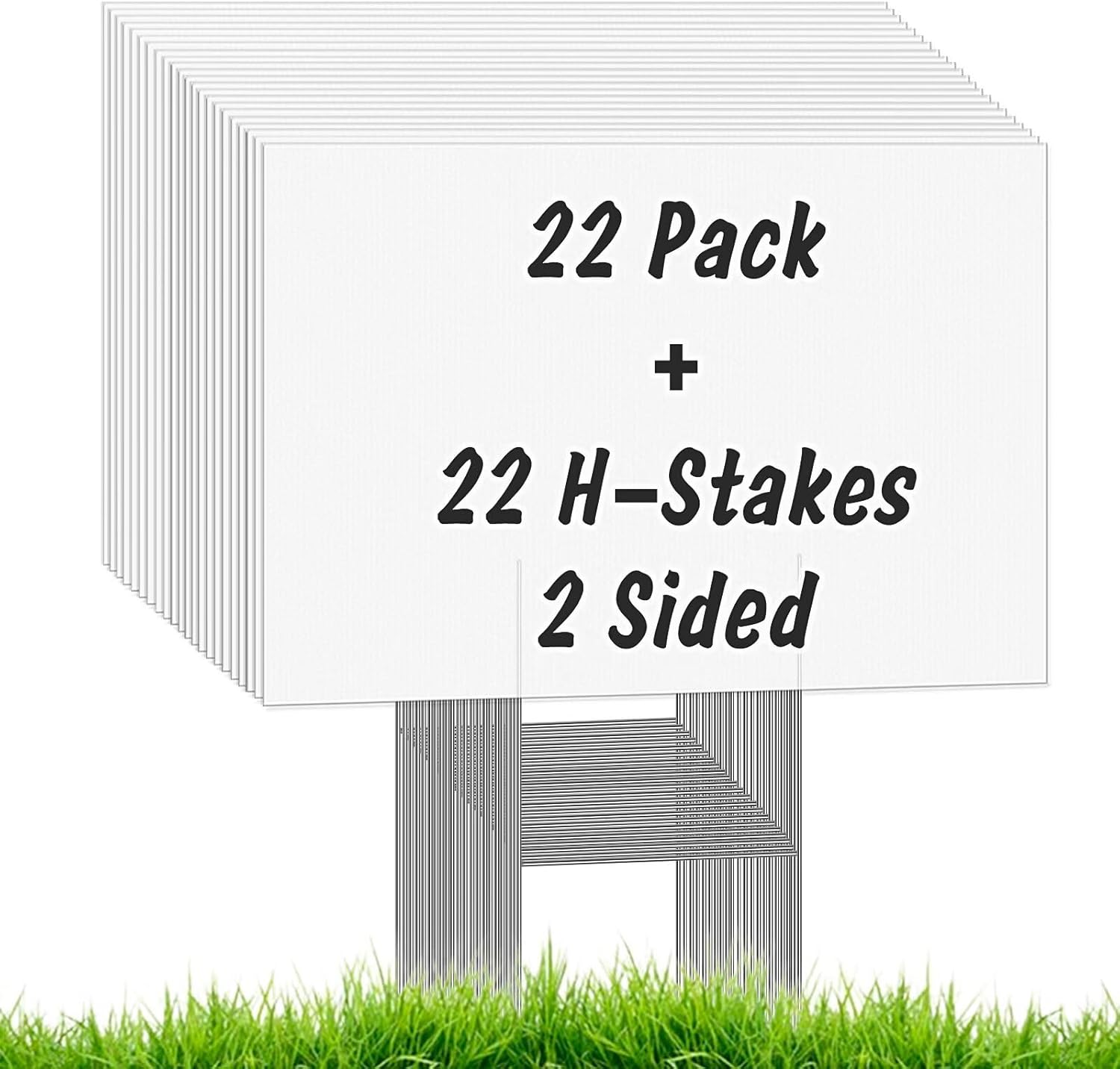 22Pcs Blank Yard Signs with St – Yard Sign Blank Bewertung und Preis