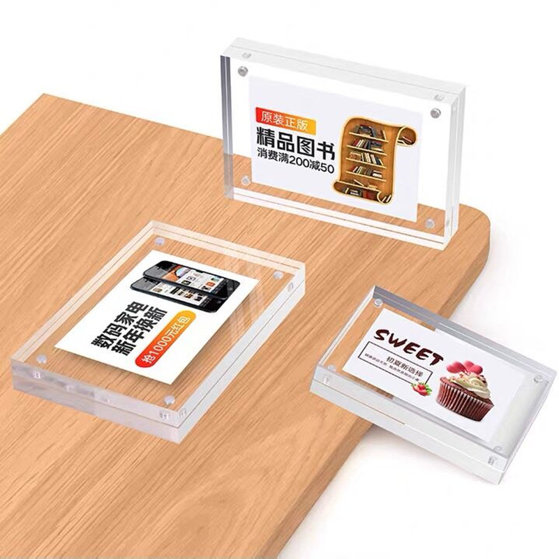 90x55mm Magnetic Acrylic Price – Photo Acrylic Block Bewertung und Preis