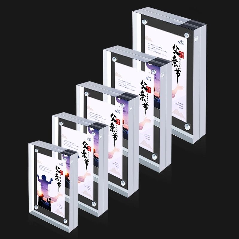 90x55mm Magnetic Acrylic Price – Photo Acrylic Block Bewertung und Preis