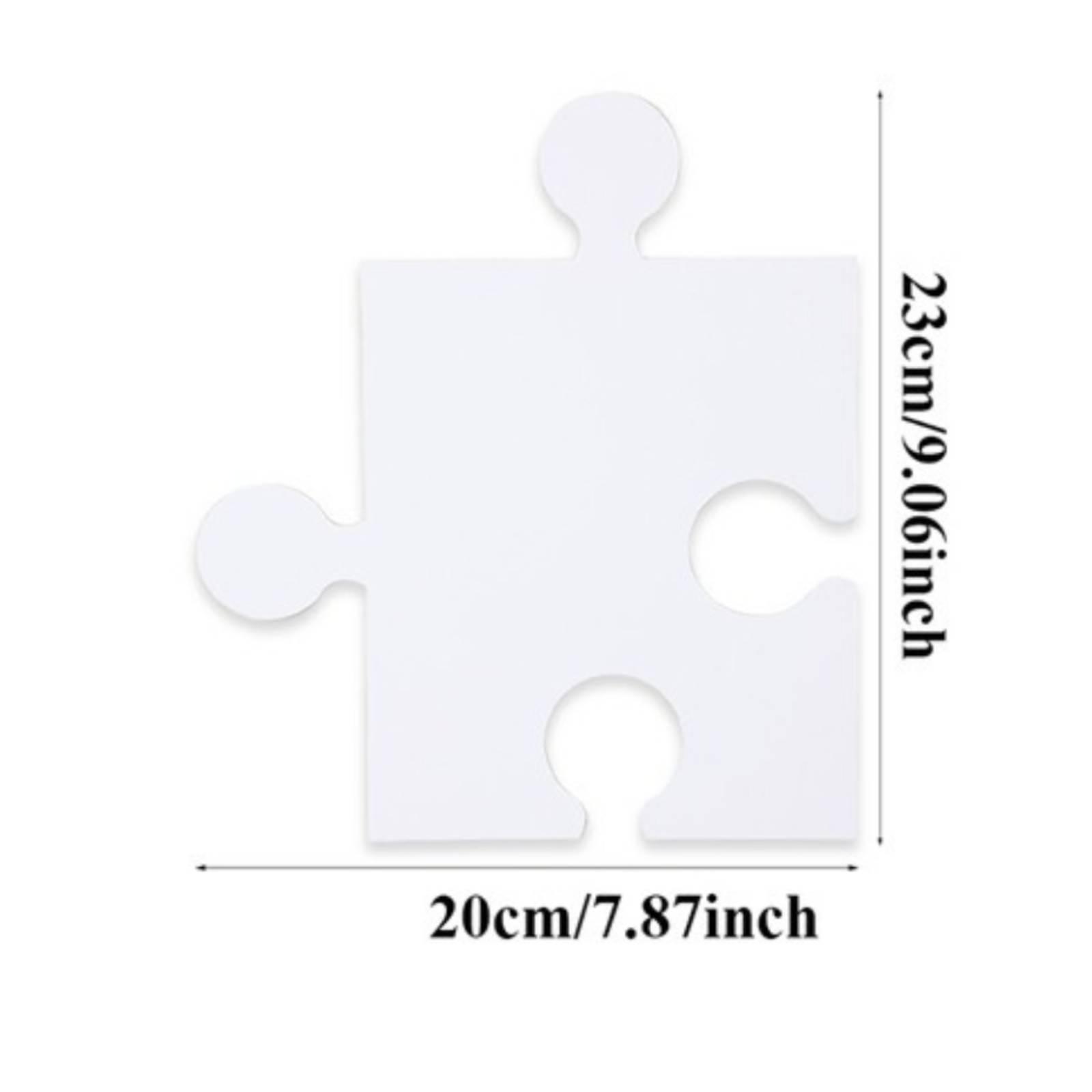30 Pieces Blank Puzzle Pieces  – Puzzle Blank White Bewertung und Preis