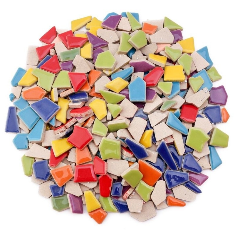 100g Randomly Mixed Colors DIY – Ceramic Tile Blank Bewertung und Preis