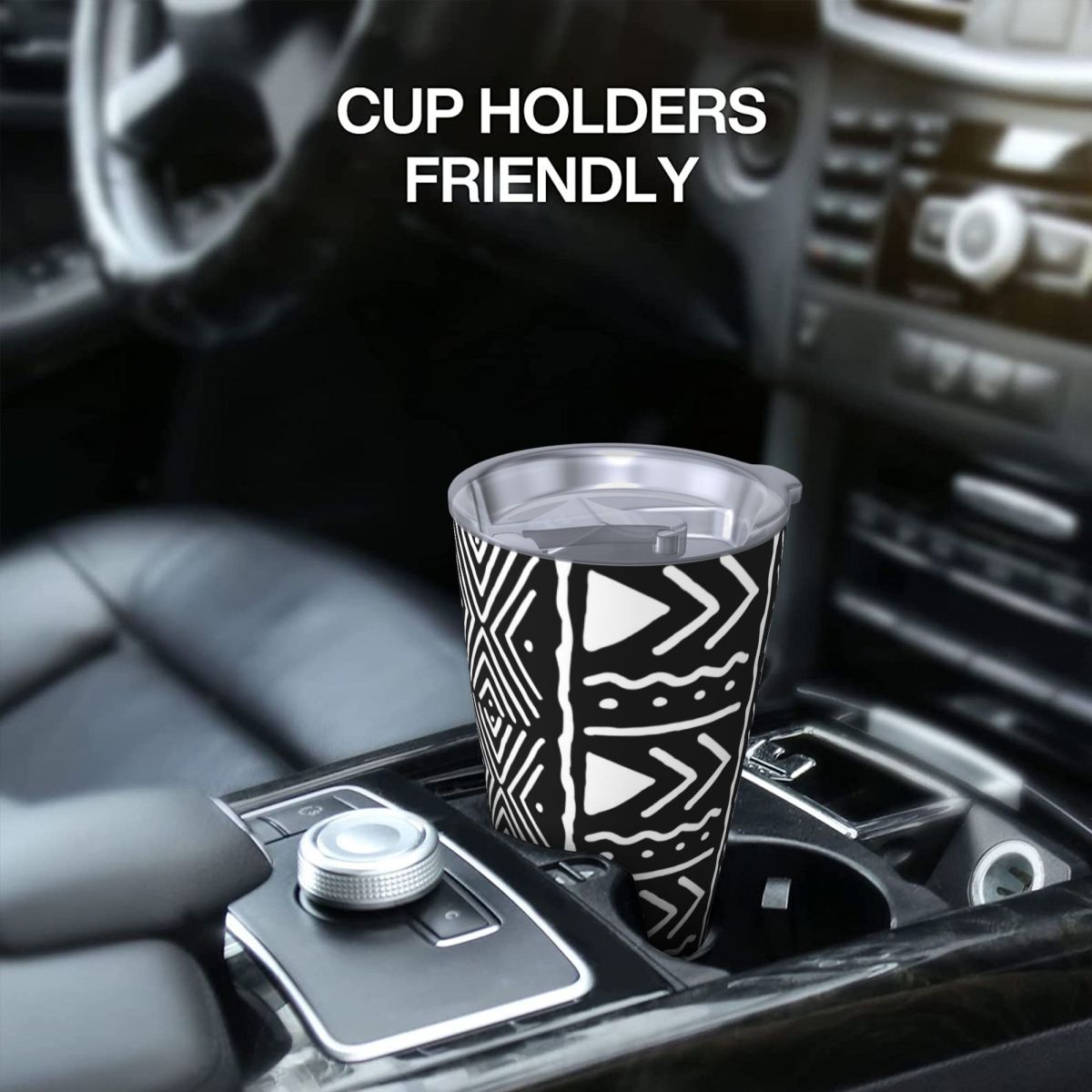 Black And White African Bogola – Tumbler 20Oz White Bewertung und Preis