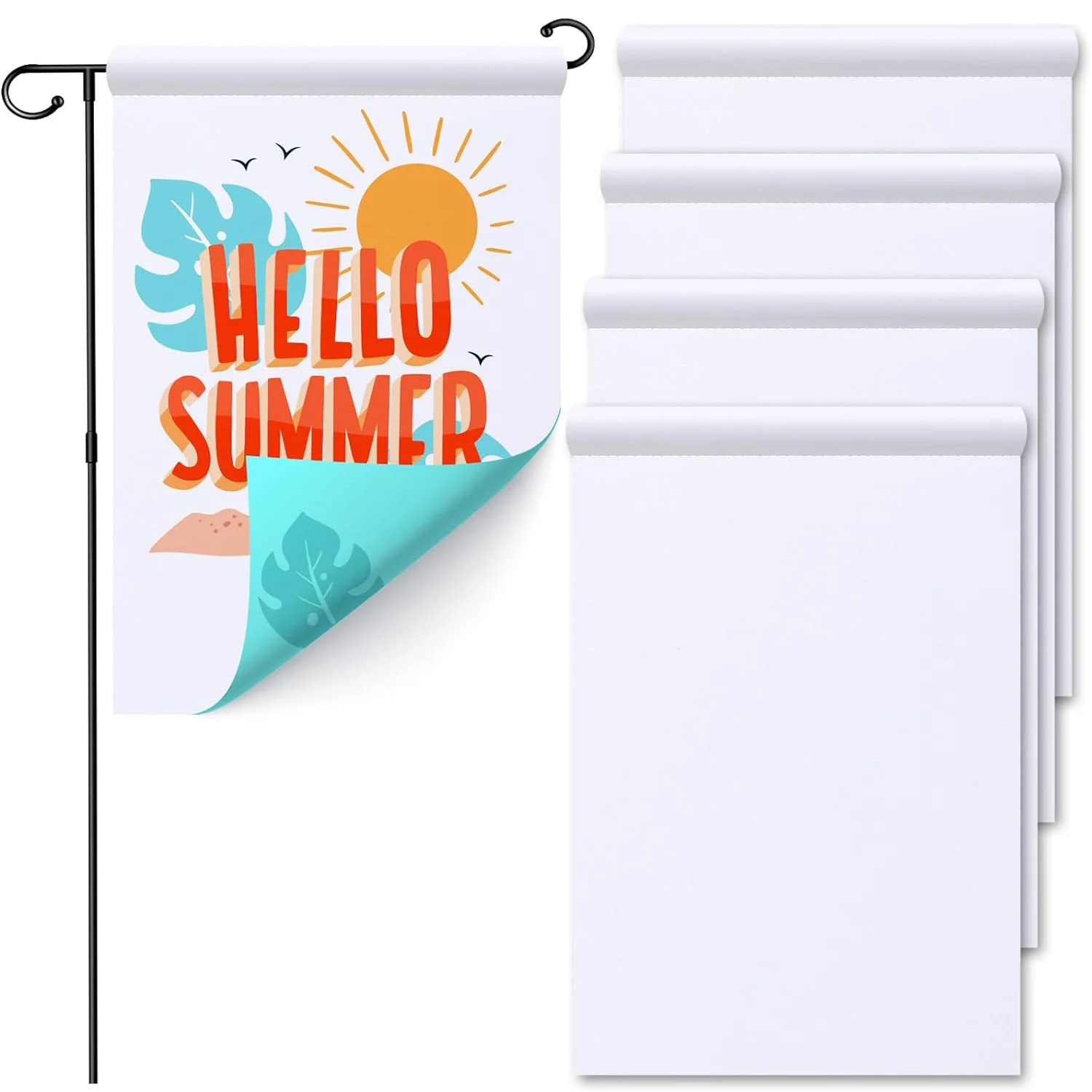 5pcs Double-Sided Blank Garden – Yard Sign Blank Bewertung und Preis