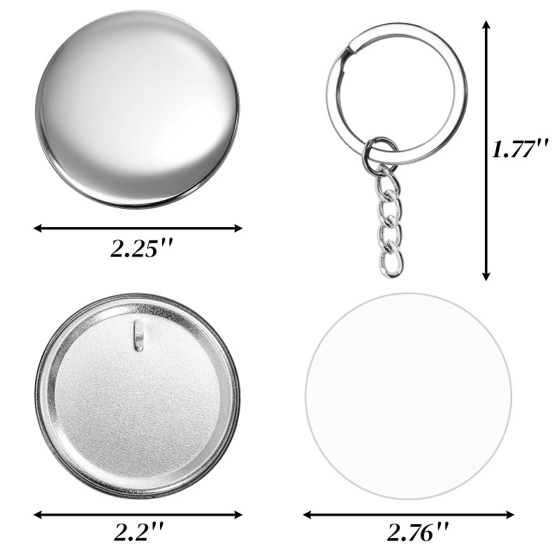 100 Sets 58 Mm/ 44 Mm Button M – Button Badge Blank Bewertung und Preis