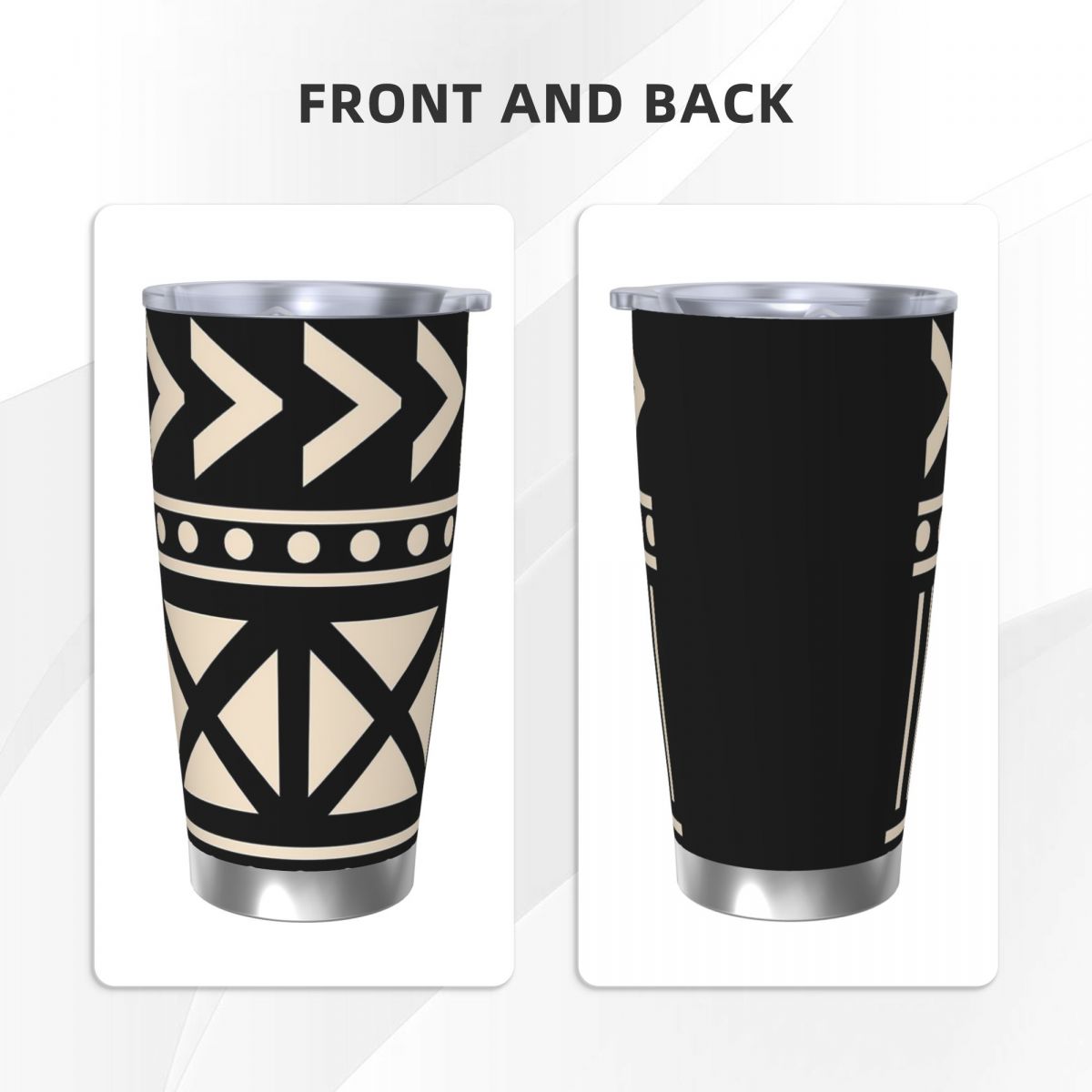 African Mud Cloth Black And Wh – Tumbler 20Oz White Bewertung und Preis