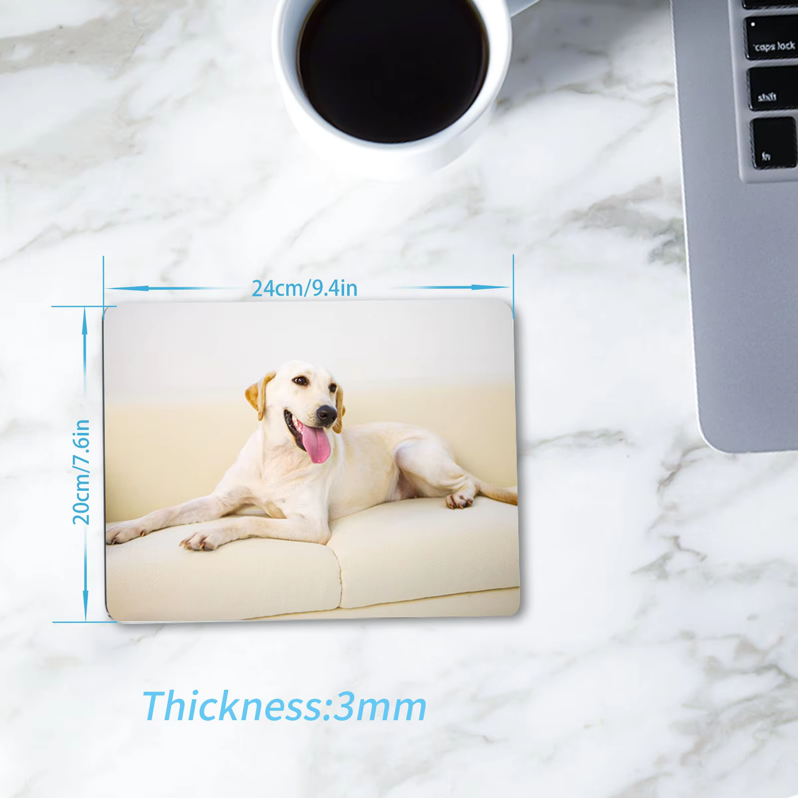 1 Pc Sublimation Mouse Pad Bla – Mouse Pad Blank Sublimation Bewertung und Preis