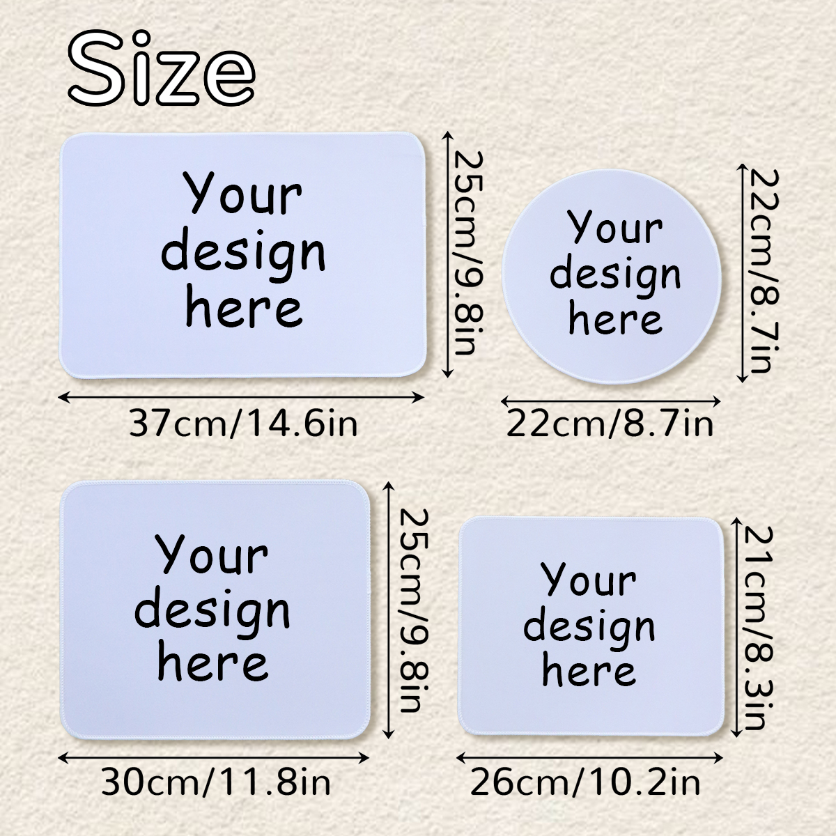 Custom Logo Mouse Pad, Persona – Mouse Pad Blank Sublimation Bewertung und Preis