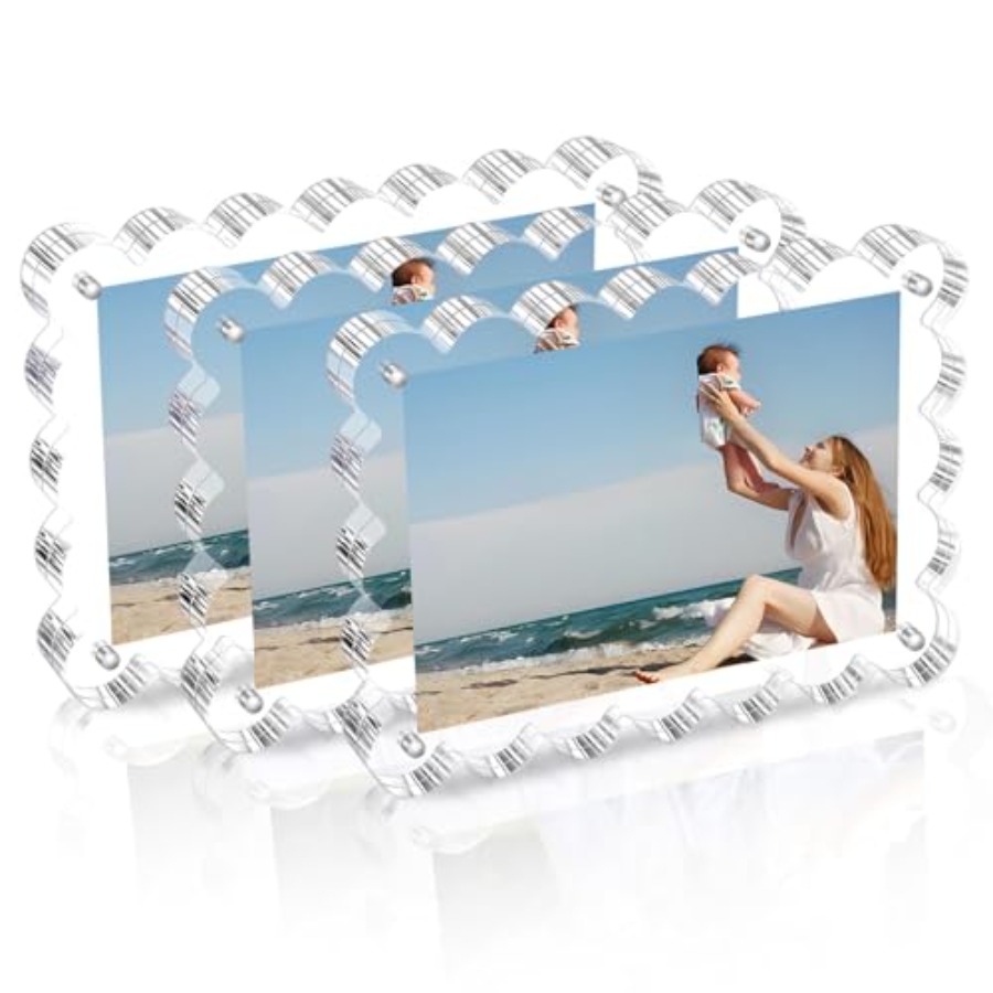 3 Pack Acrylic Picture Frame.  – Photo Acrylic Block Bewertung und Preis