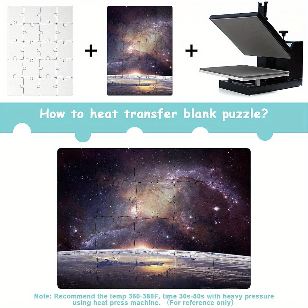 6pcs Sublimation Blank Puzzles – Puzzle Blank White Bewertung und Preis