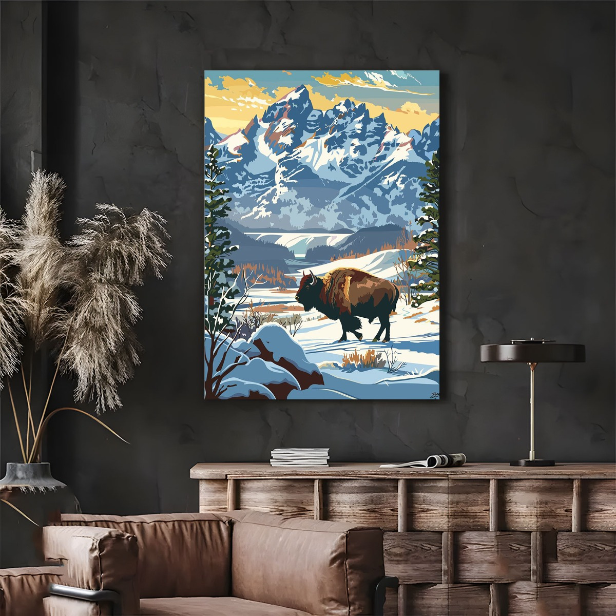 1pc FramelessCanvas Print - Bi – Canvas Wrap Ready Bewertung und Preis