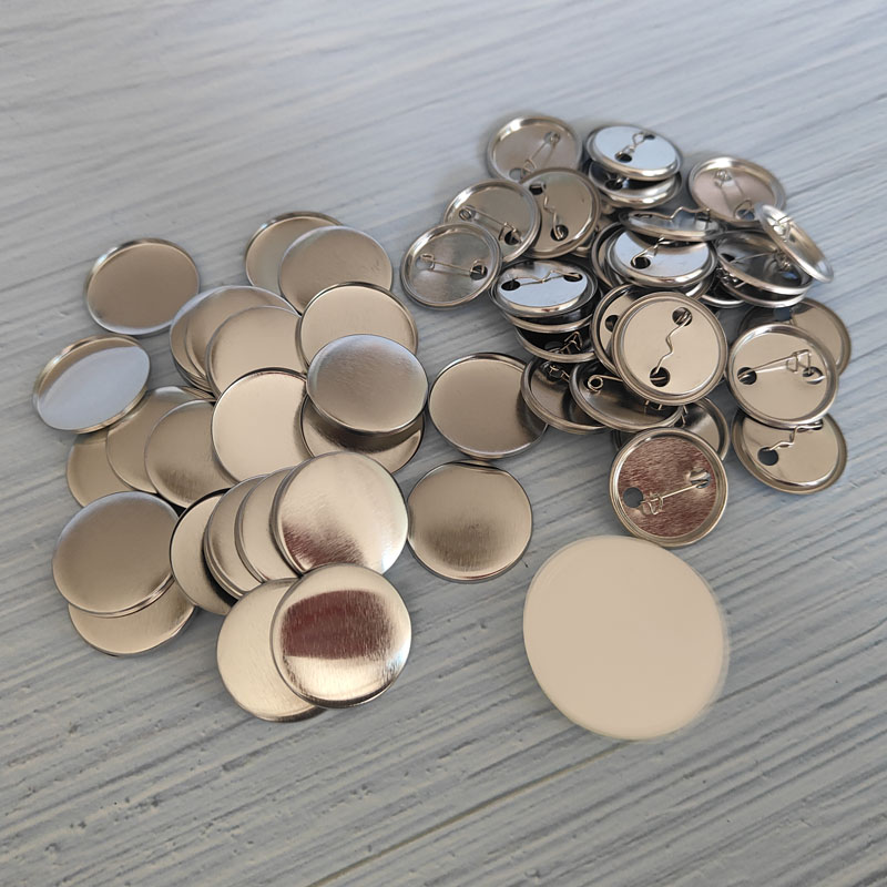 100 SET Blank Badge Pin Button – Button Badge Blank Bewertung und Preis