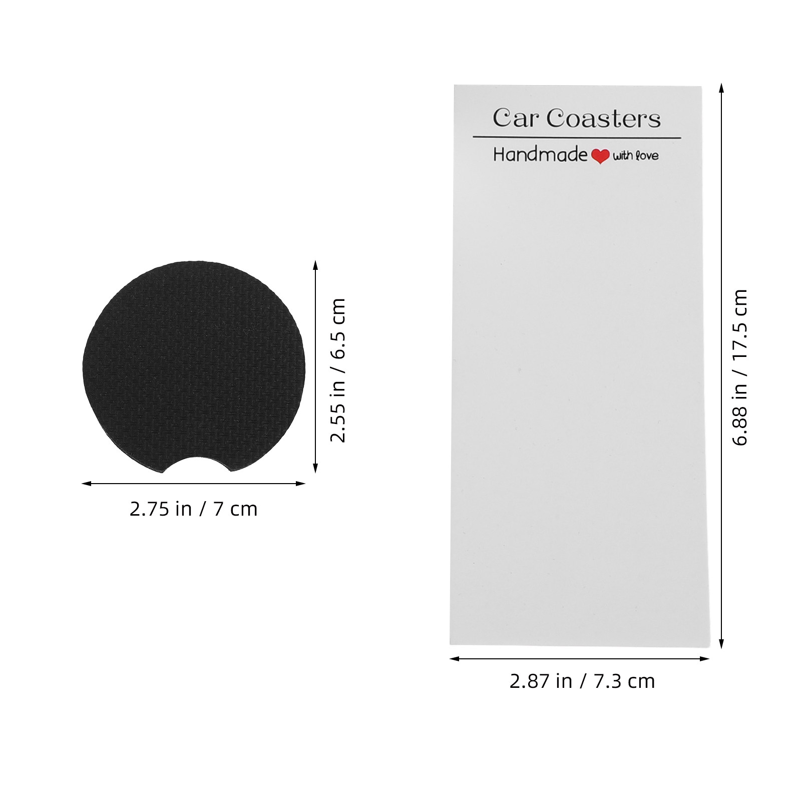 1Set Neoprene Sublimation Car  – Coaster Sublimation Blank Bewertung und Preis
