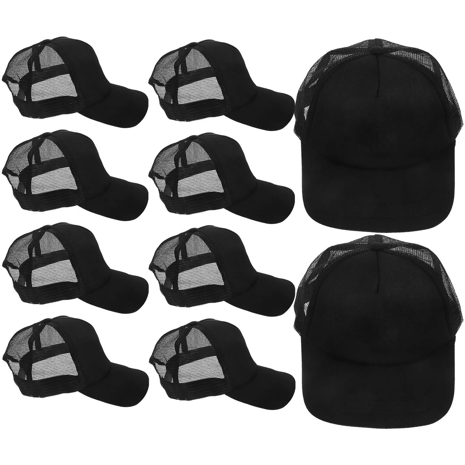 10Pcs Blank Baseball Hats Mesh – Hat Sublimation Blank Bewertung und Preis