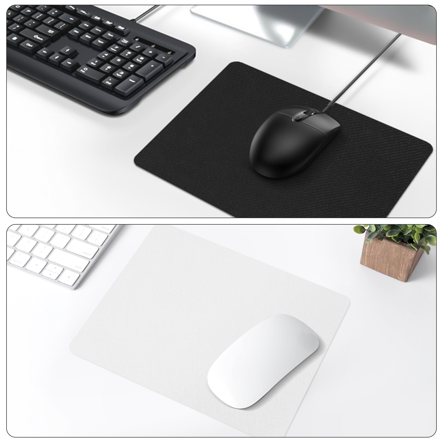 HOT SALE 10Pcs Blank Mouse Pad – Mouse Pad Blank Sublimation Bewertung und Preis