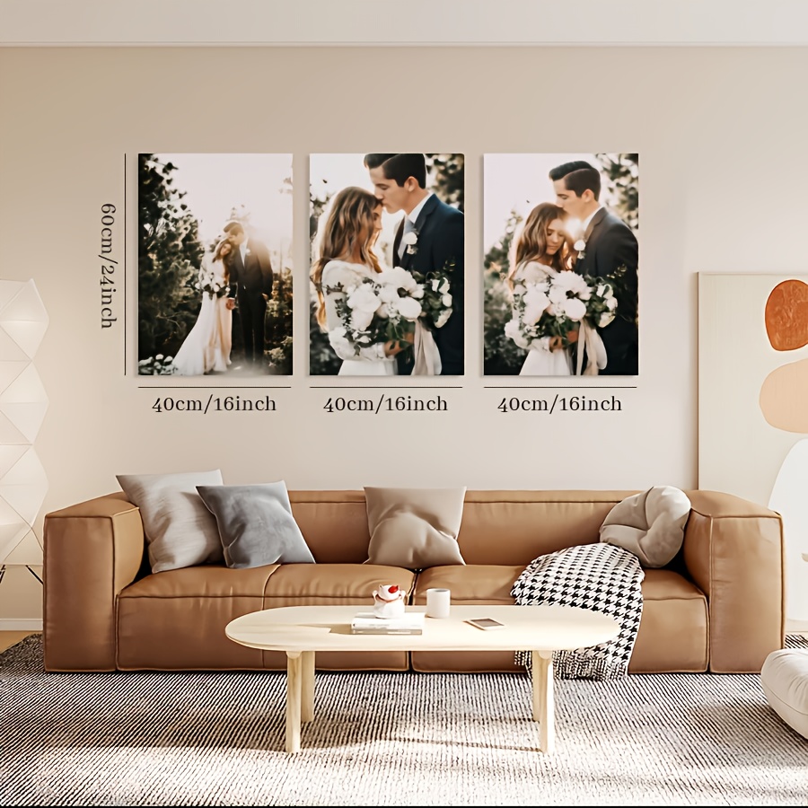 2D Flat, 3pcs 3pcs Personalize – Canvas Wrap Ready Bewertung und Preis