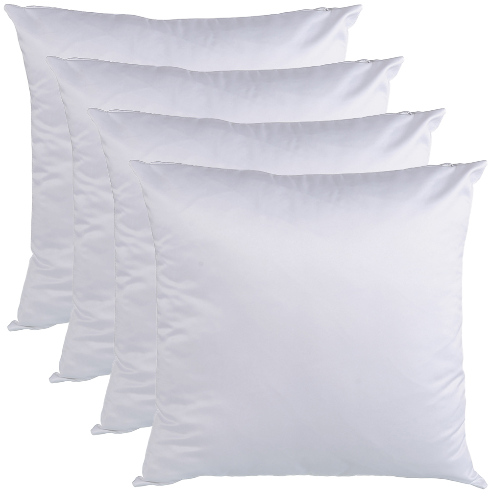 4Pcs White Sublimation Pillow  – Pillow Cover Sublimation Bewertung und Preis
