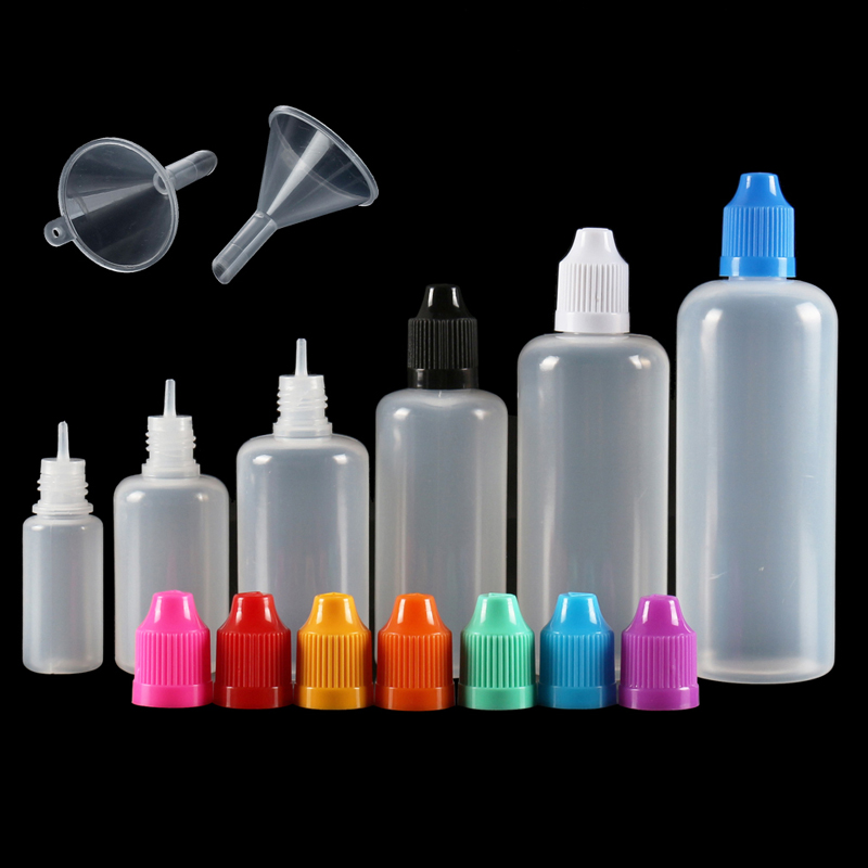5Pcs 3ml-120ml LDPE Empty Plas – Water Bottle Blank Bewertung und Preis