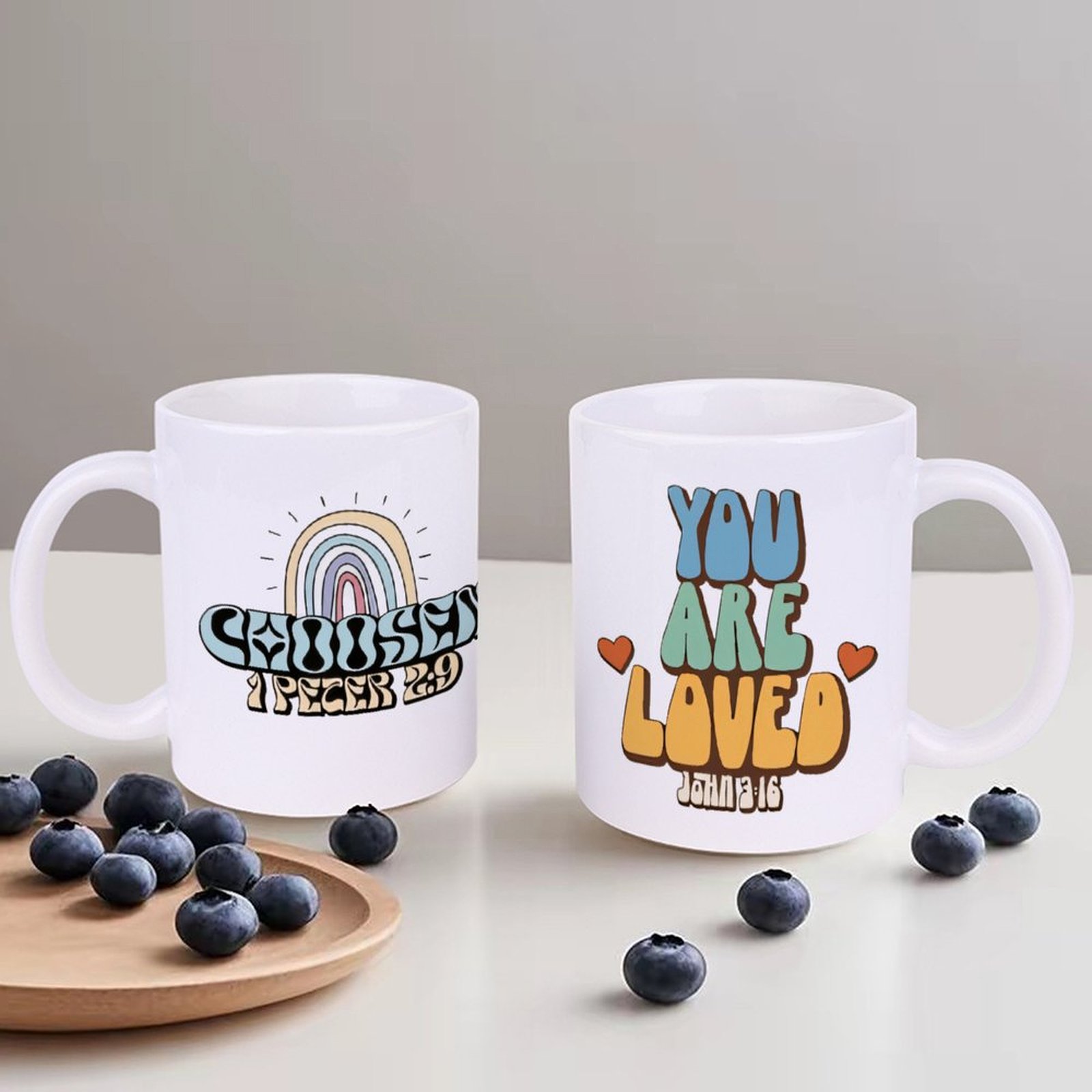 A Rainbow And A Rainbow With T – Sublimation Mug White Bewertung und Preis