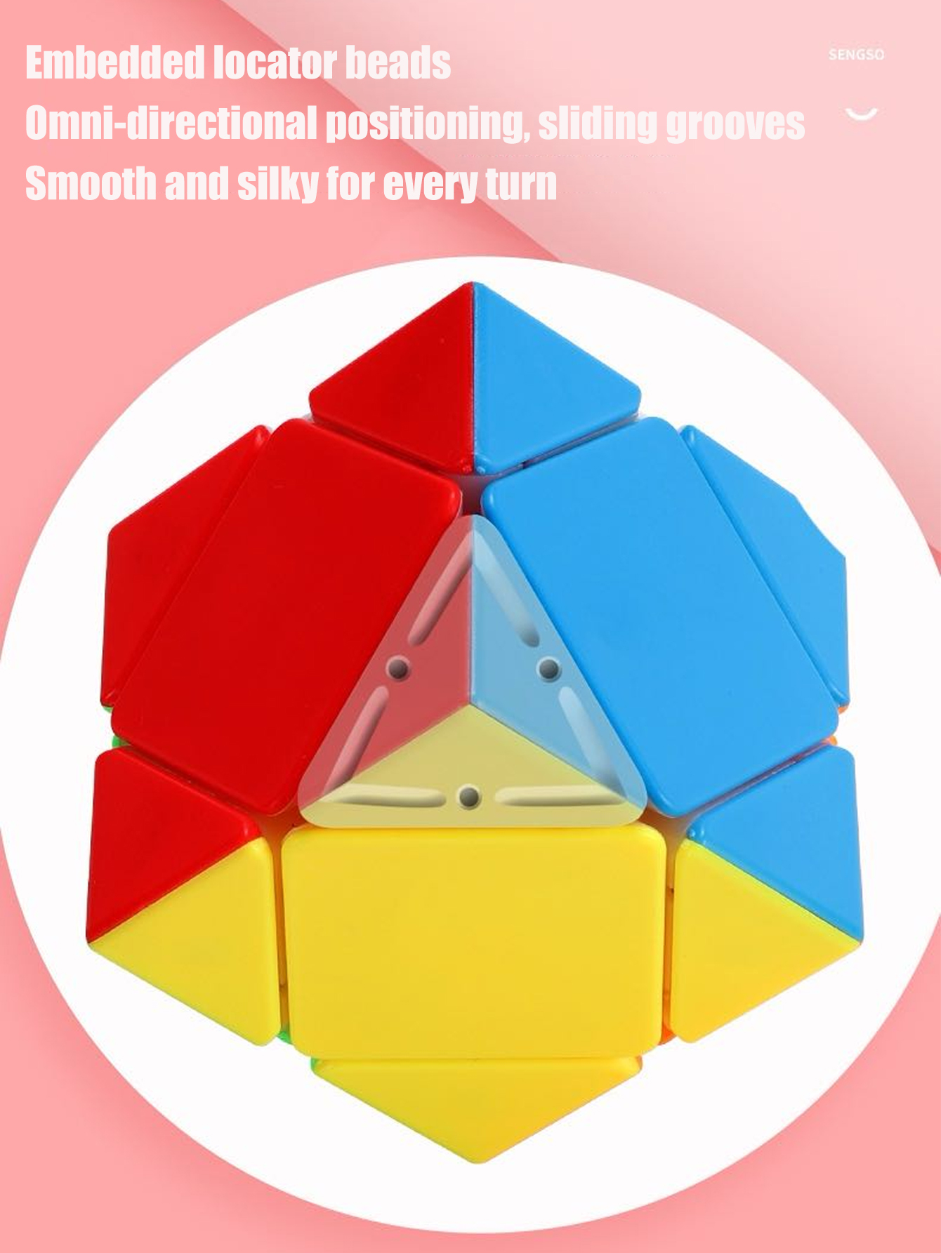 SENGSO Skewb Speed Cube Sticke – Puzzle Blank White Bewertung und Preis