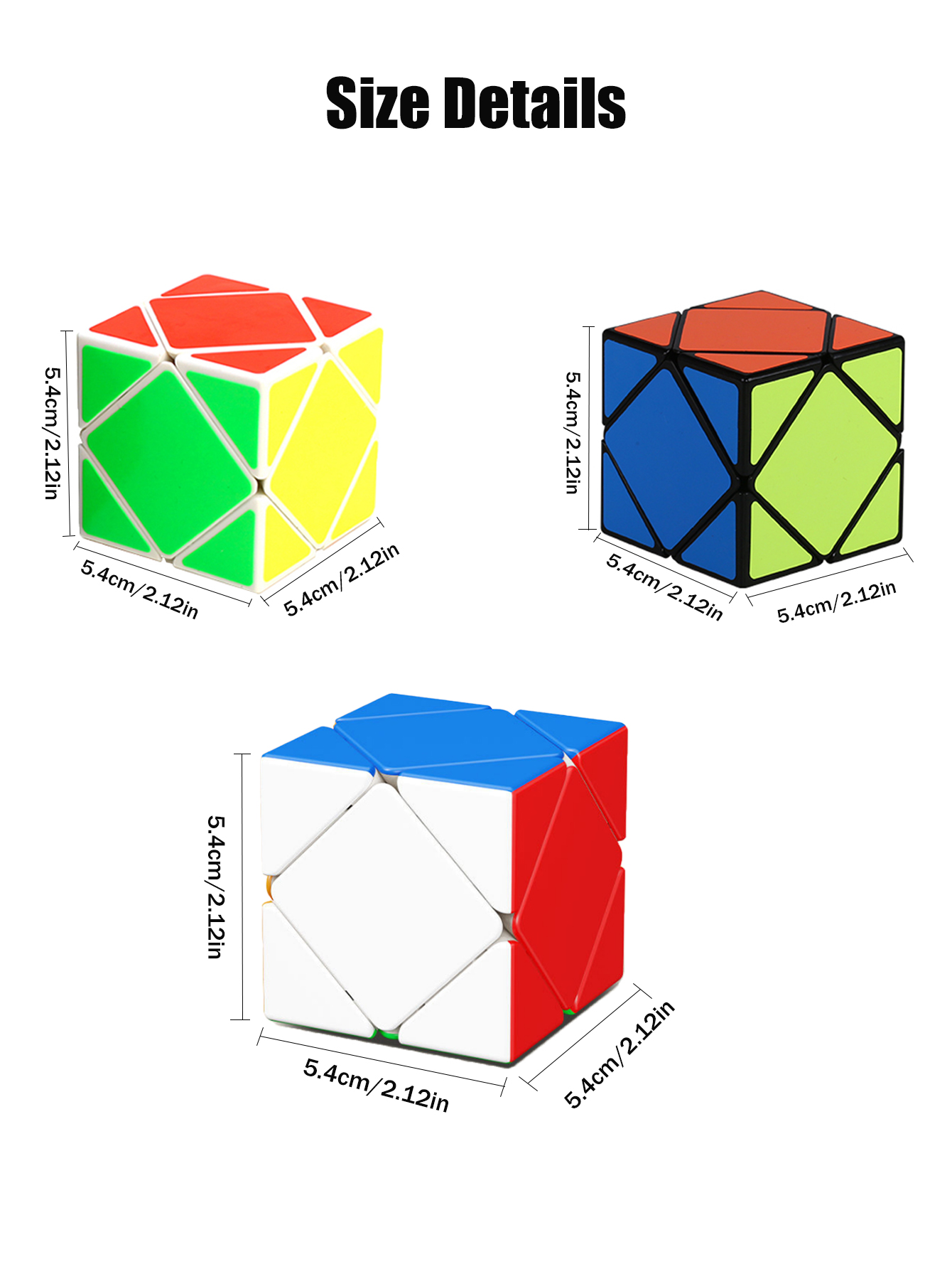 SENGSO Skewb Speed Cube Sticke – Puzzle Blank White Bewertung und Preis