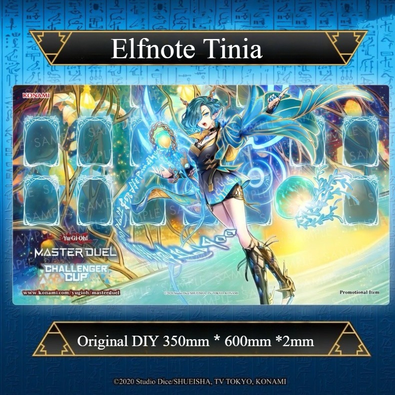 Yugioh Elfnote Tinia Play Mat  – Door Mat Blank Bewertung und Preis