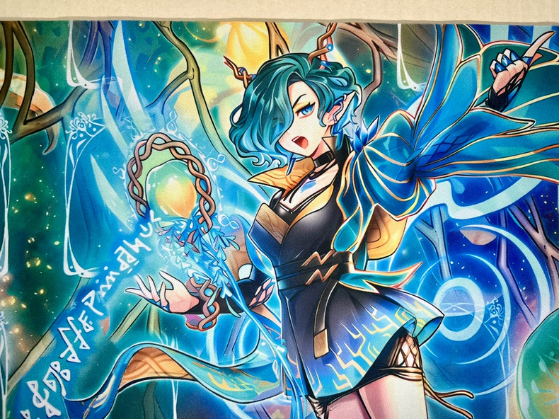 Yugioh Elfnote Tinia Play Mat  – Door Mat Blank Bewertung und Preis
