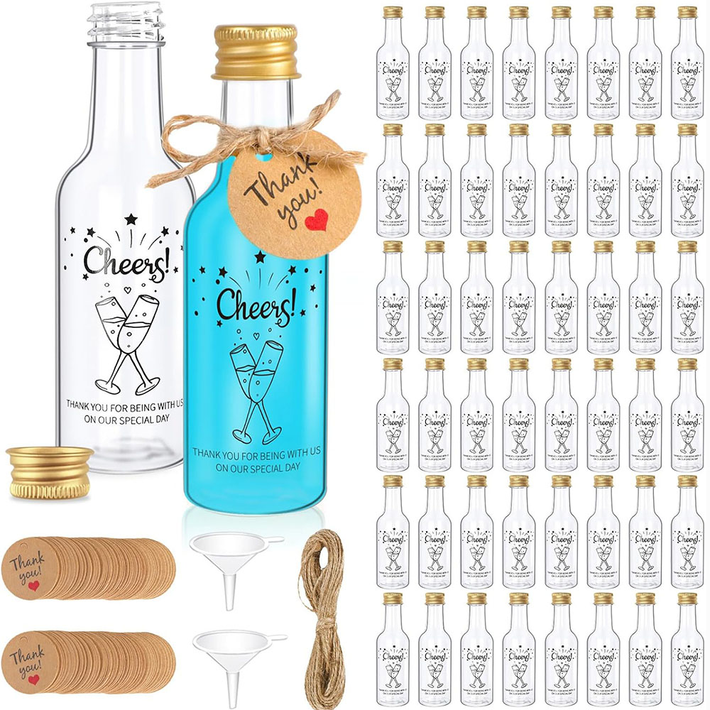 50Pack Mini Liquor Bottles,1.7 – Water Bottle Blank Bewertung und Preis