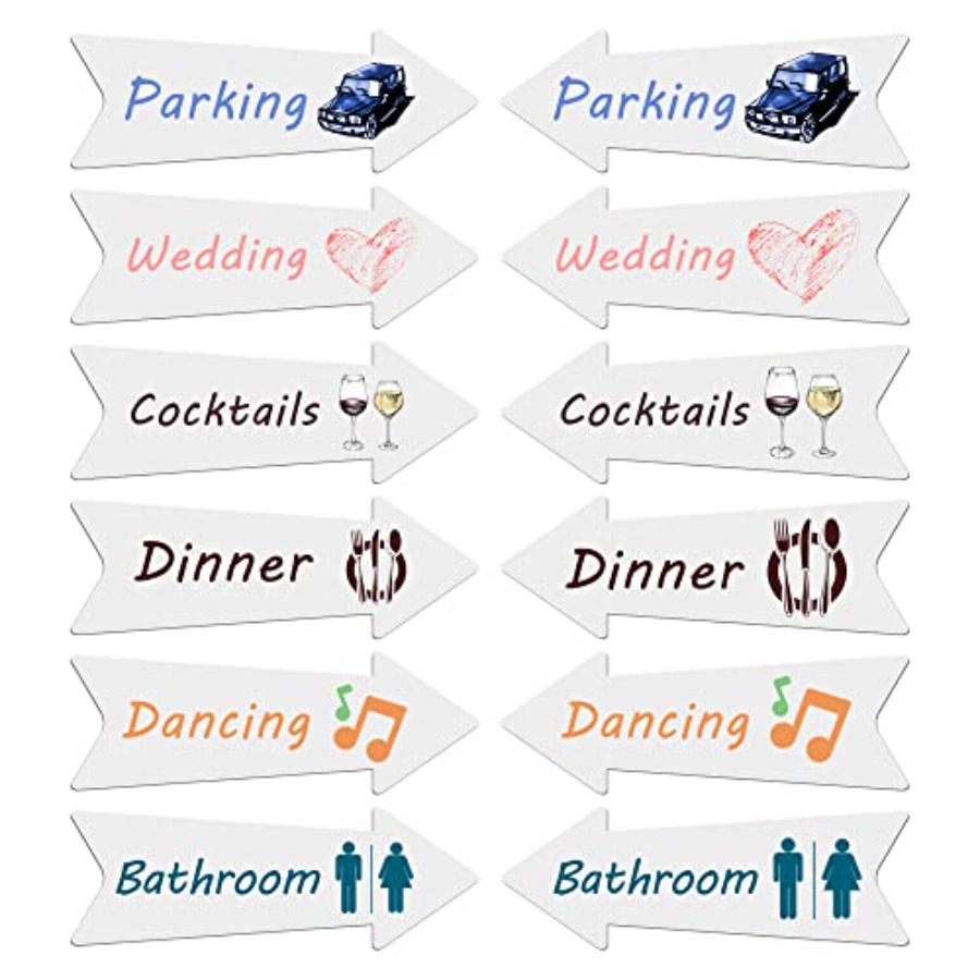 Blank Arrow Signs with Stakes  – Yard Sign Blank Bewertung und Preis