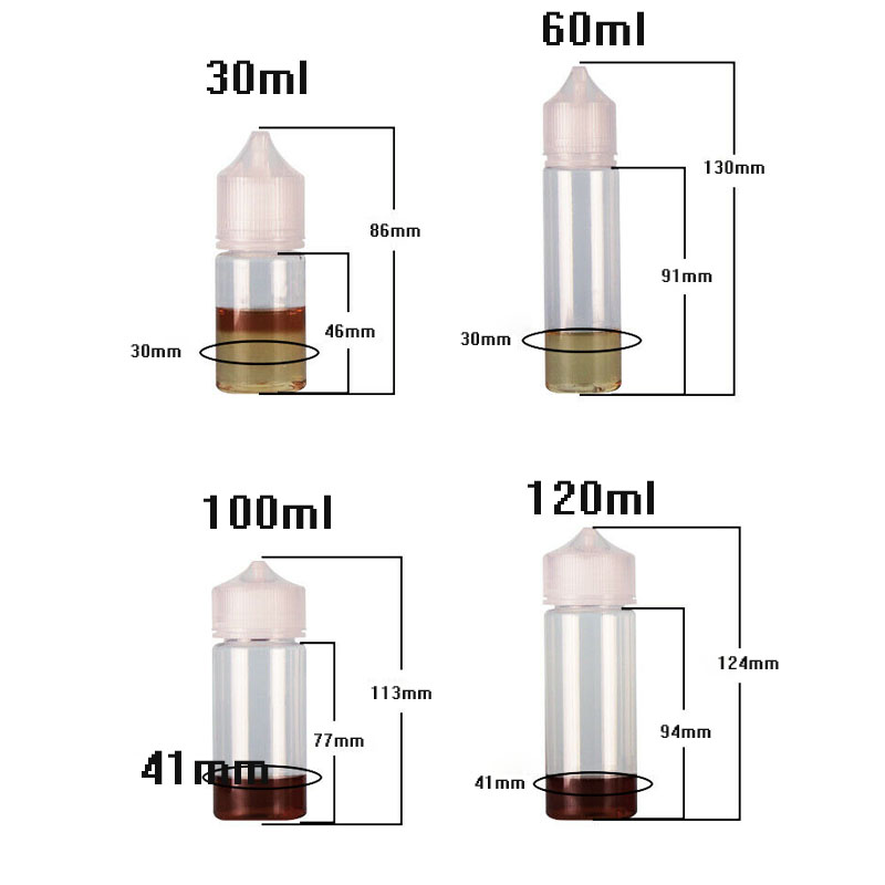 5pcs 30ml/60ml/100ml/120ml Pla – Water Bottle Blank Bewertung und Preis