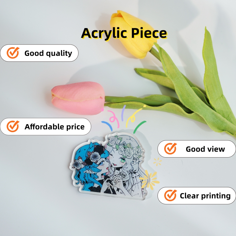 1pc Custom Double-Layer Acryli – Photo Acrylic Block Bewertung und Preis
